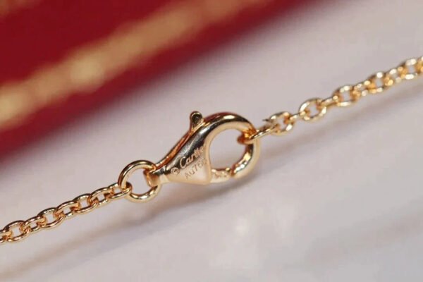 LOVE NECKLACE ROSE GOLD AND SILVER