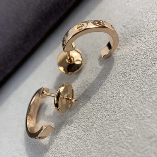 LOVE EARRINGS 2.65MM ROSE GOLD