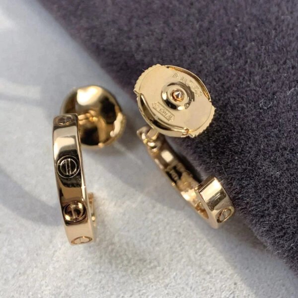 LOVE EARRINGS 2.65MM ROSE GOLD