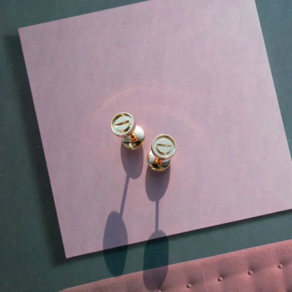 LOVE EARRINGS ROSE GOLD 7.2MM