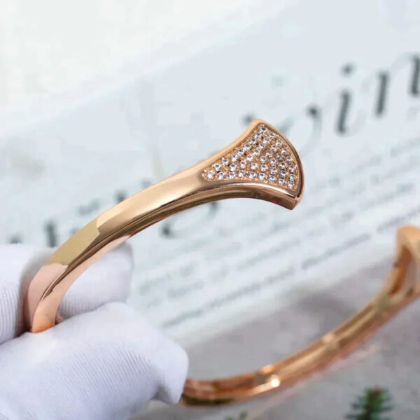 DREAM BRACELET OPEN ROSE GOLD MOP DIAMOND