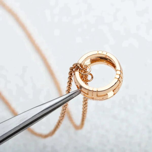 PARENTESI NECKLACE ROSE GOLD