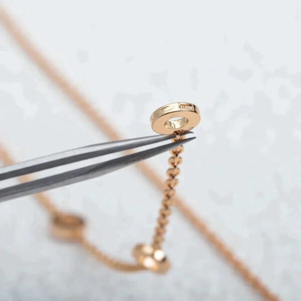PARENTESI NECKLACE ROSE GOLD