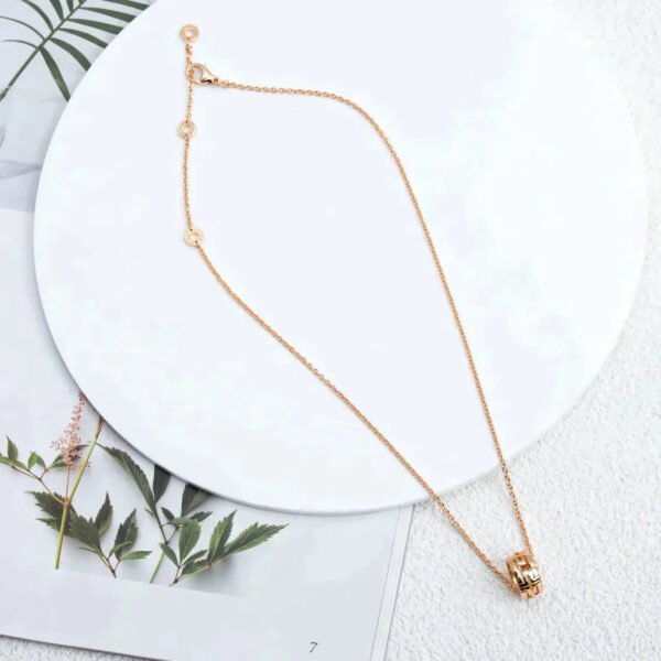 PARENTESI NECKLACE ROSE GOLD