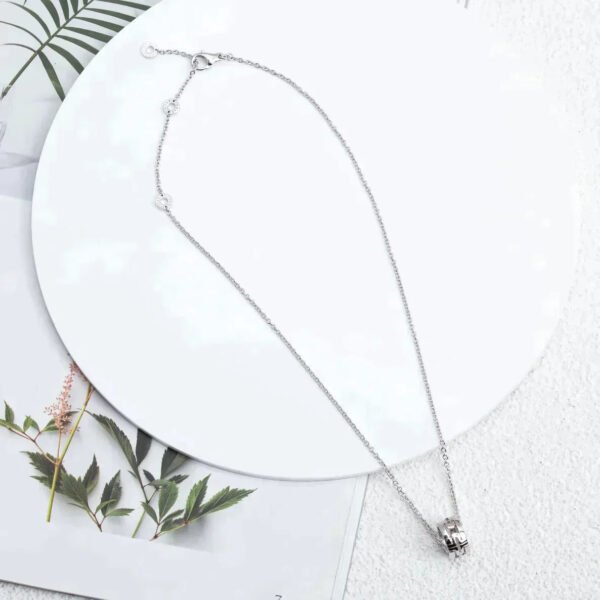 PARENTESI NECKLACE SILVER