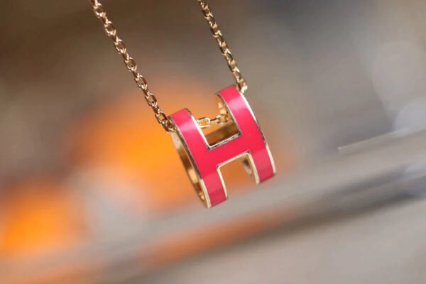 POP H PEDANT ROSE GOLD
