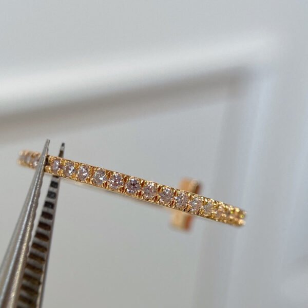 T RING DIAMOND ROSE GOLD