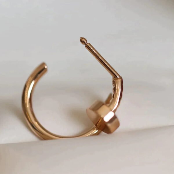 JUSTE EARRINGS ROSE GOLD
