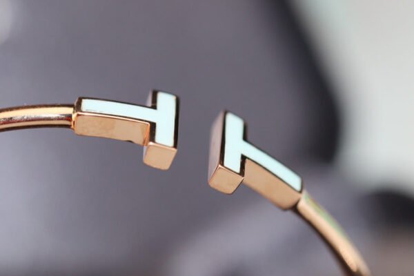 T BRACELET 1.8MM TURQUOISE ROSE GOLD