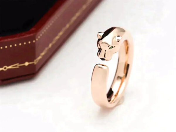 PANTHERE ROSE GOLD SMALL RINGS