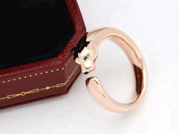 PANTHERE ROSE GOLD SMALL RINGS