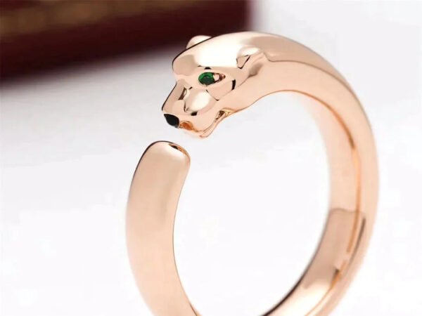PANTHERE ROSE GOLD SMALL RINGS