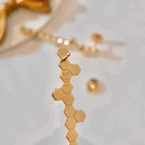 BEE MY LOVE DIAMND LONG STUD EARRINGS