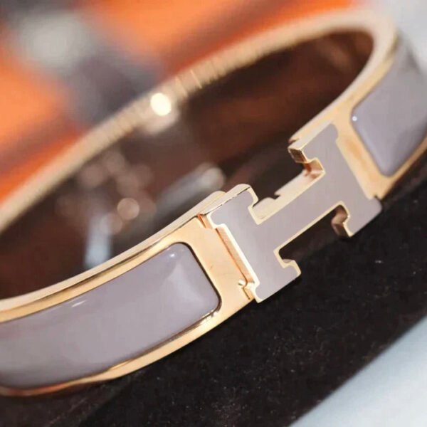 H BRACELET 12MM BROWN