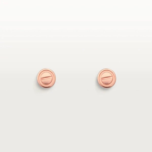 LOVE EARRINGS ROSE GOLD 7.2MM