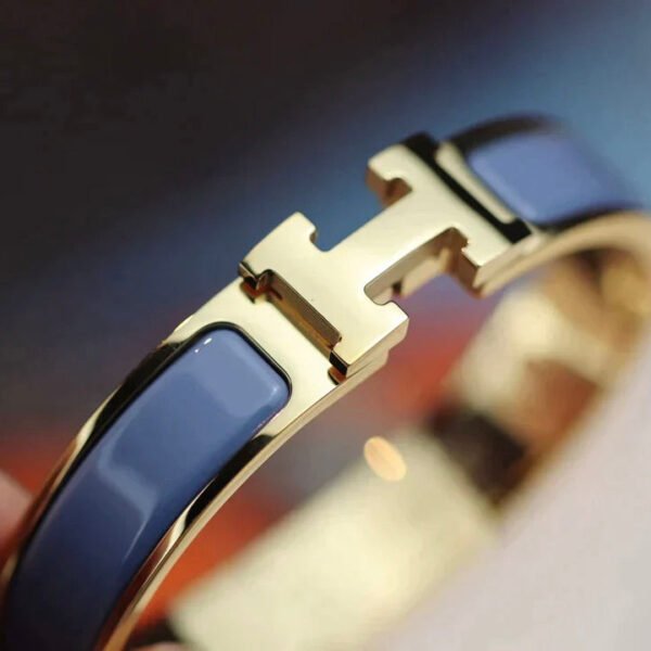 H BRACELET 12MM BLUE GRAY