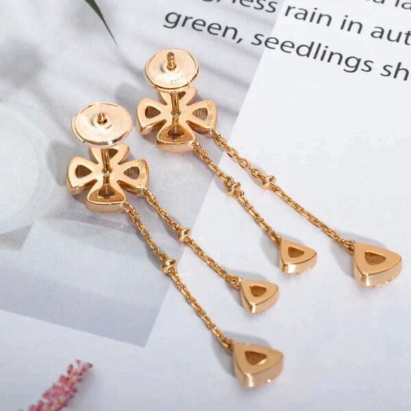 FIOREVER ROSE GOLD DIAMONDS EARRINGS
