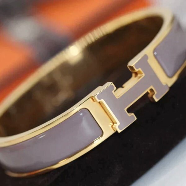 H BRACELET 12MM BROWN