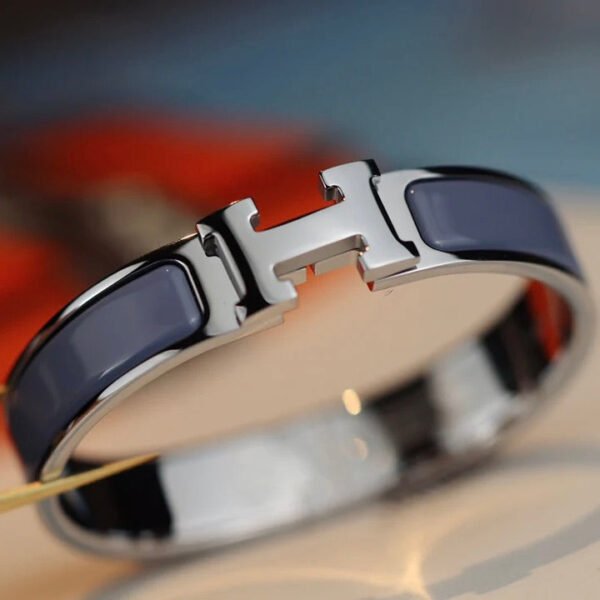 H BRACELET 12MM BLUE GRAY