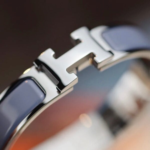 H BRACELET 12MM BLUE GRAY