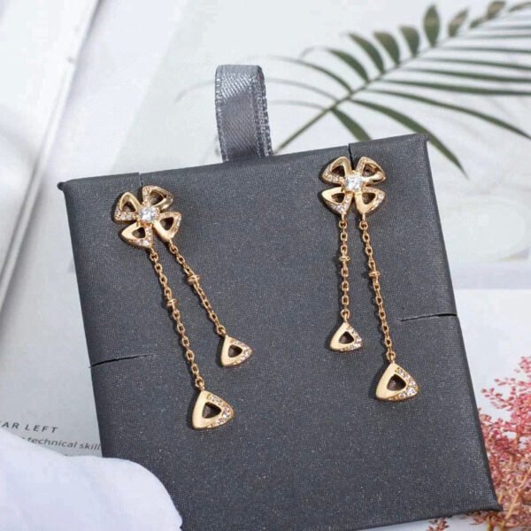 FIOREVER ROSE GOLD DIAMONDS EARRINGS