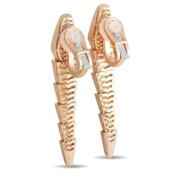 SERPENTI MOP ROSE GOLD DIAMOND EARRINGS