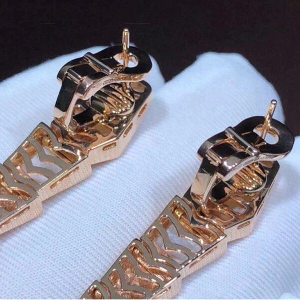 SERPENTI MOP ROSE GOLD DIAMOND EARRINGS