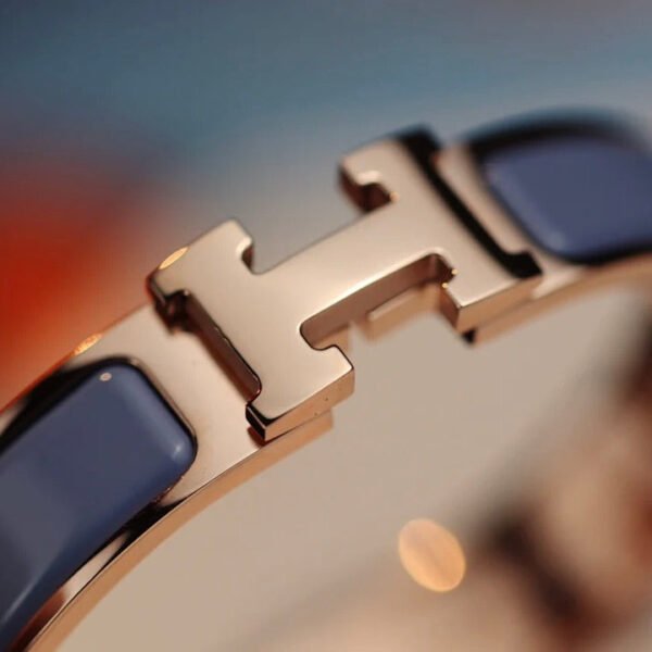 H BRACELET 12MM BLUE GRAY