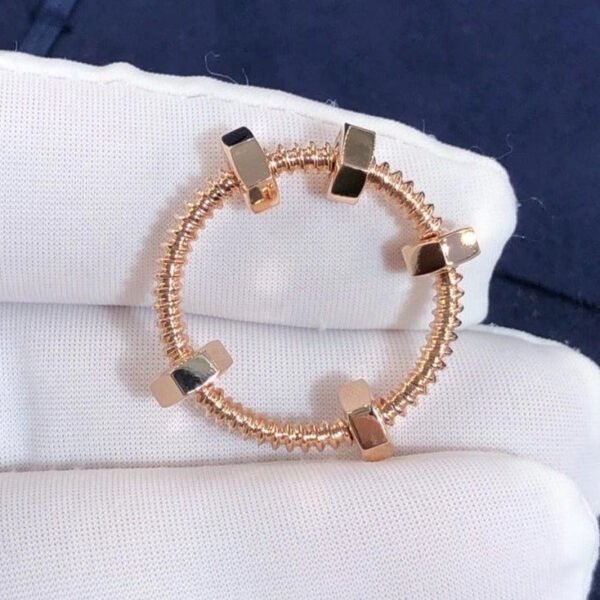 NUTS AND BOLTS ROSE GOLD RING