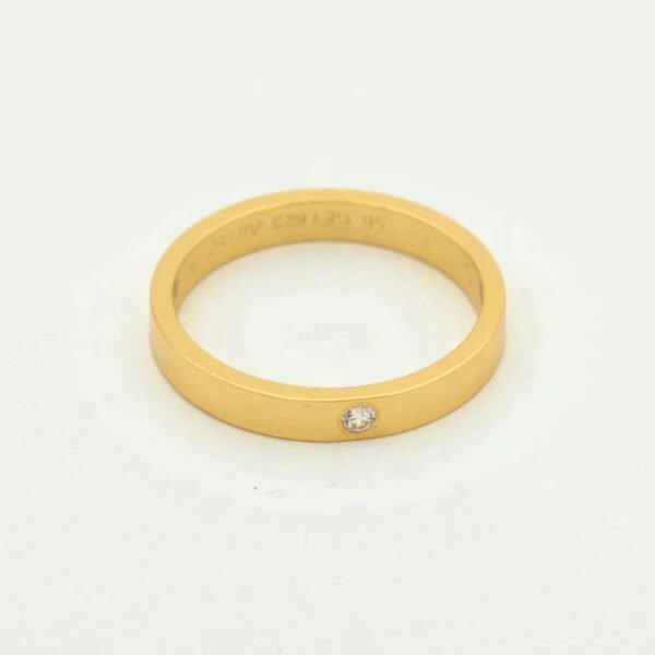 LOVE RING 4MM 1 DIAMOND