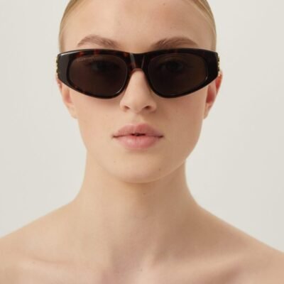 Balenciaga havana cat-eye BB sunglasses - Lux Studios