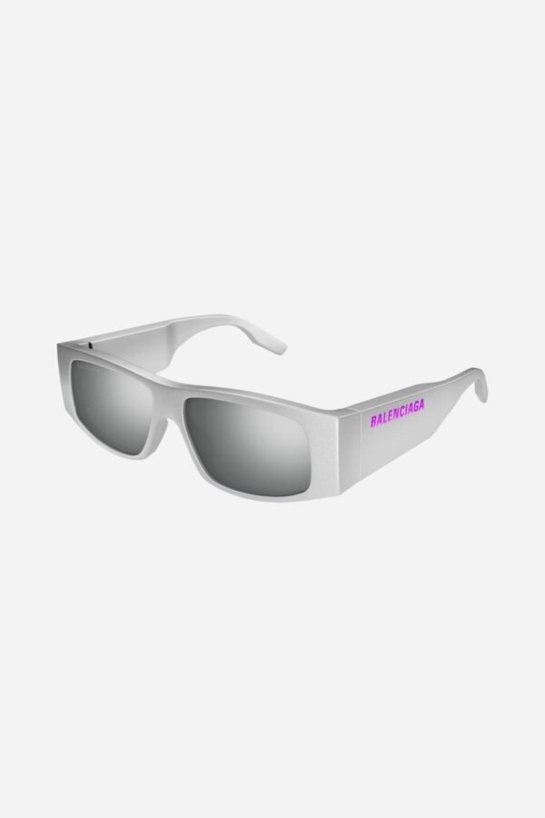 Balenciaga LED FRAME silver sunglasses - Lux Studios