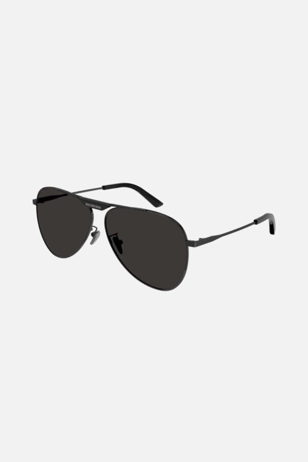 Balenciaga metal pilot sunglasses with logo - Lux Studios