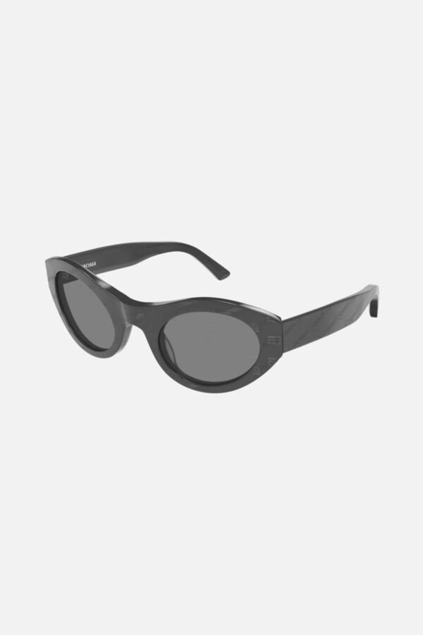 Balenciaga oval femenine black sunglasses - Lux Studios