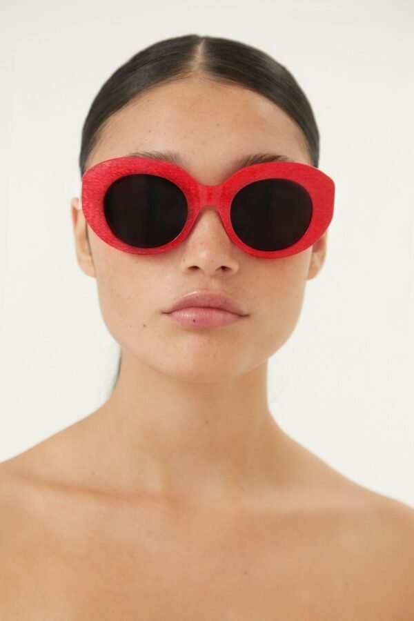 Balenciaga oval femenine sunglasses - Lux Studios