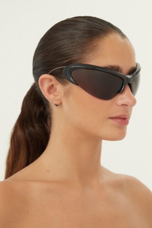 Balenciaga wire CAT black sunglasses - Lux Studios