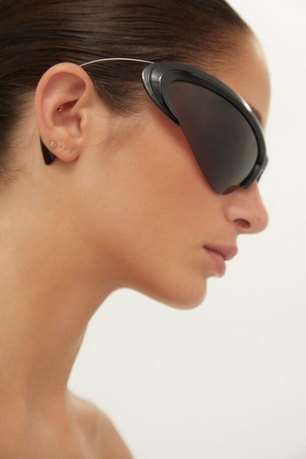 Balenciaga wire CAT black sunglasses - Lux Studios