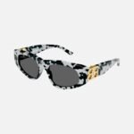 Balenciaga zebra cat-eye BB sunglasses - Lux Studios