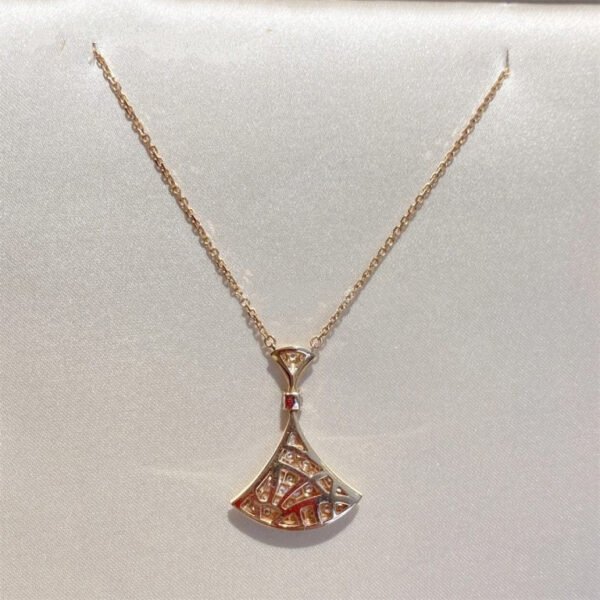 DREAM NECKLACE ROSE GOLD FULL DIAMOND