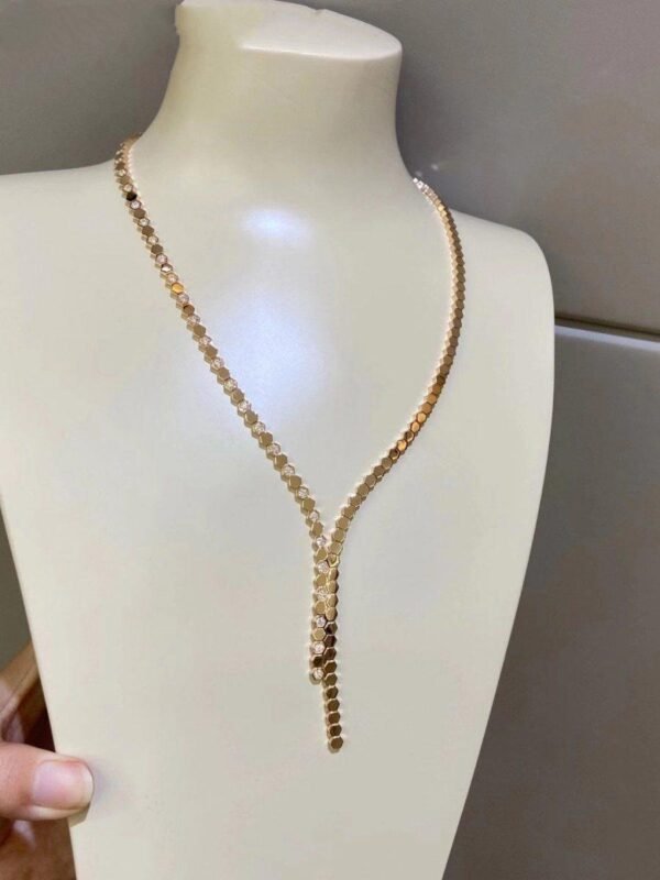 BEE LOVE NECKLACE ROSE GOLD DIAMOND