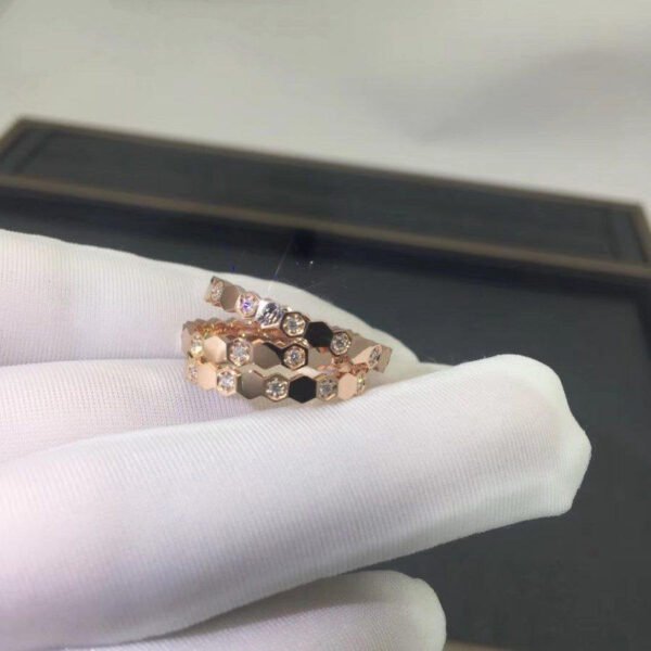 BEE LOVE RING ROSE GOLD DIAMOND