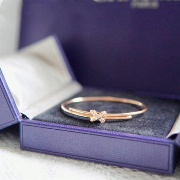JEUX DE BRACELET ROSE GOLD DIAMONDS
