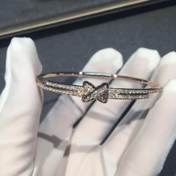 JEUX DE BRACELET DIAMONDS ROSE GOLD
