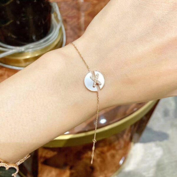 JEUX DE BRACELET MOP ROSE GOLD DIAMONDS
