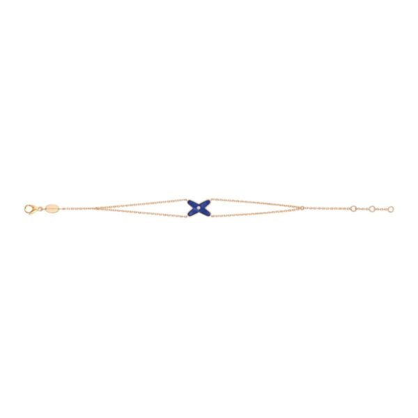 JEUX BRACELET AGATE ROSE GOLD 1 DIAMOND