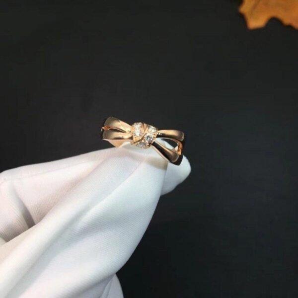LIENS RING ROSE GOLD DIAMOND