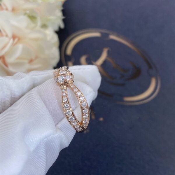 LIENS ROSE GOLD DIAMOND RING