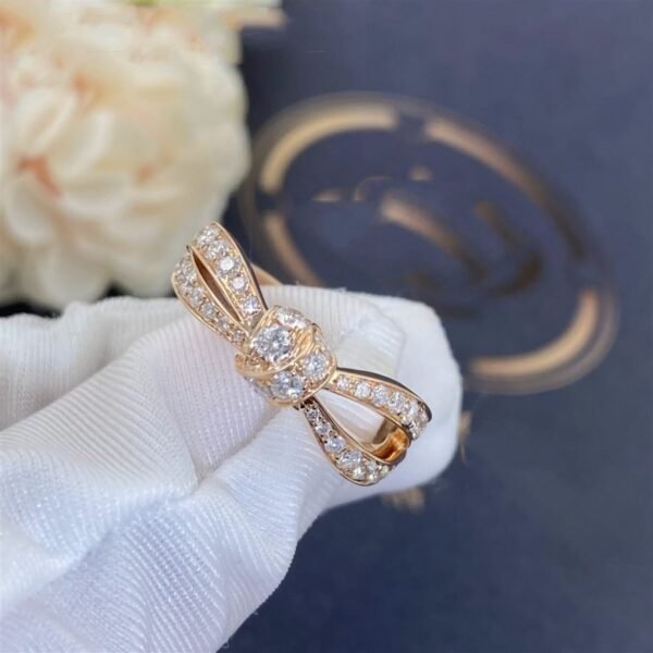 LIENS ROSE GOLD DIAMOND RING