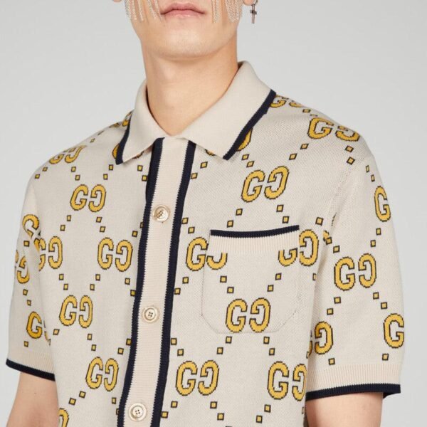 GG cotton bowling shirt - Lux Studios