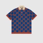 GG cotton jacquard polo T-shirt - Lux Studios